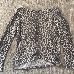 leopard sweater